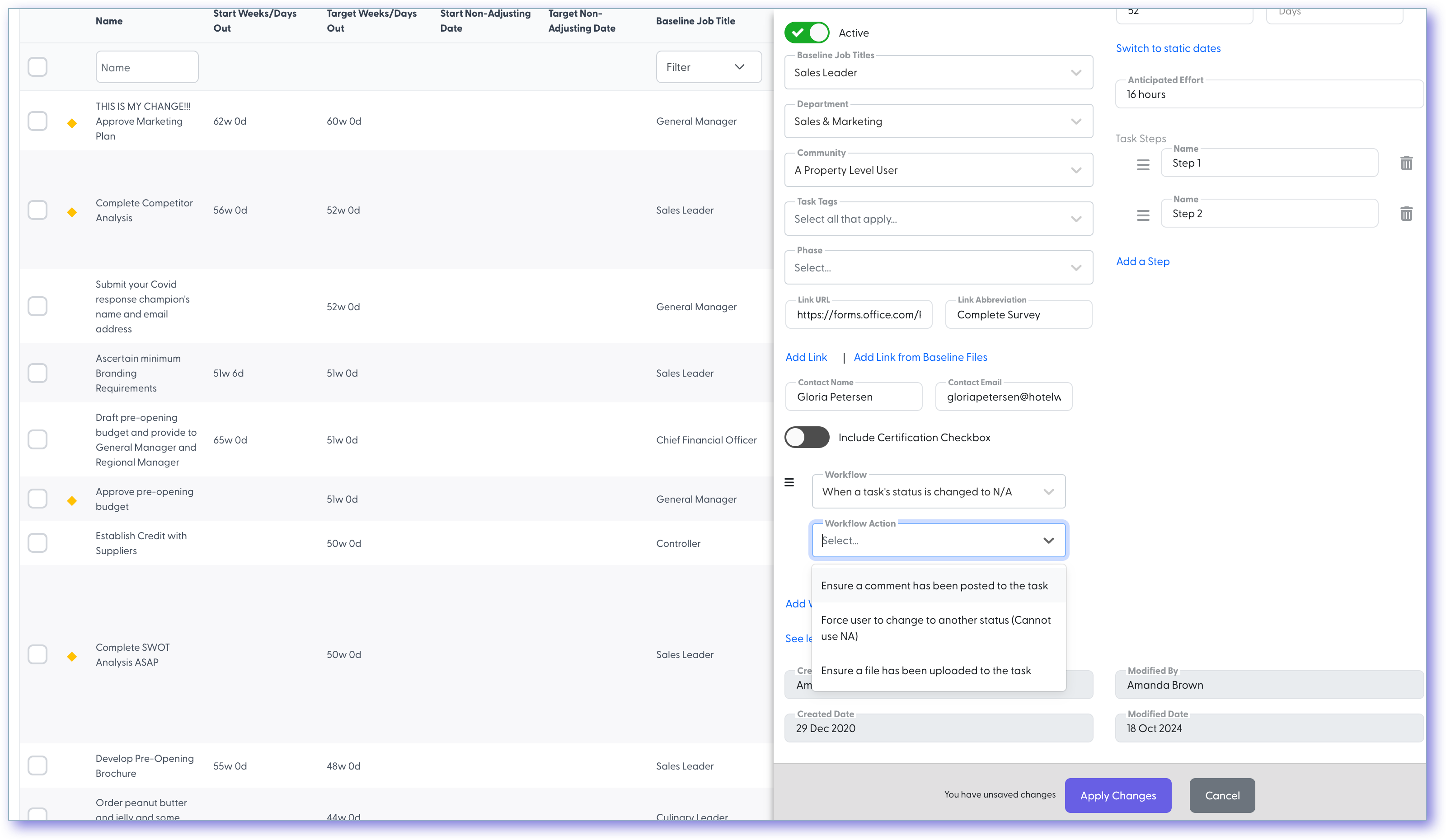 How to Use Task Validation – Pacer Help Center